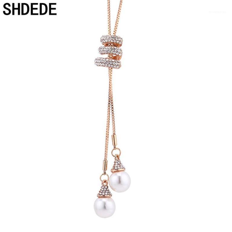 SHDEDE Imitation Pearl Sweater Chain Necklace Tassels Pendants Bohemian Vintage Fashion Jewelry Trendy Accessories +1400811
SHDEDE Imitation Pearl Sweater Chain Necklace Tassels Pendants Bohemian Vintage Fashion Jewelry Trendy Accessories +1400811