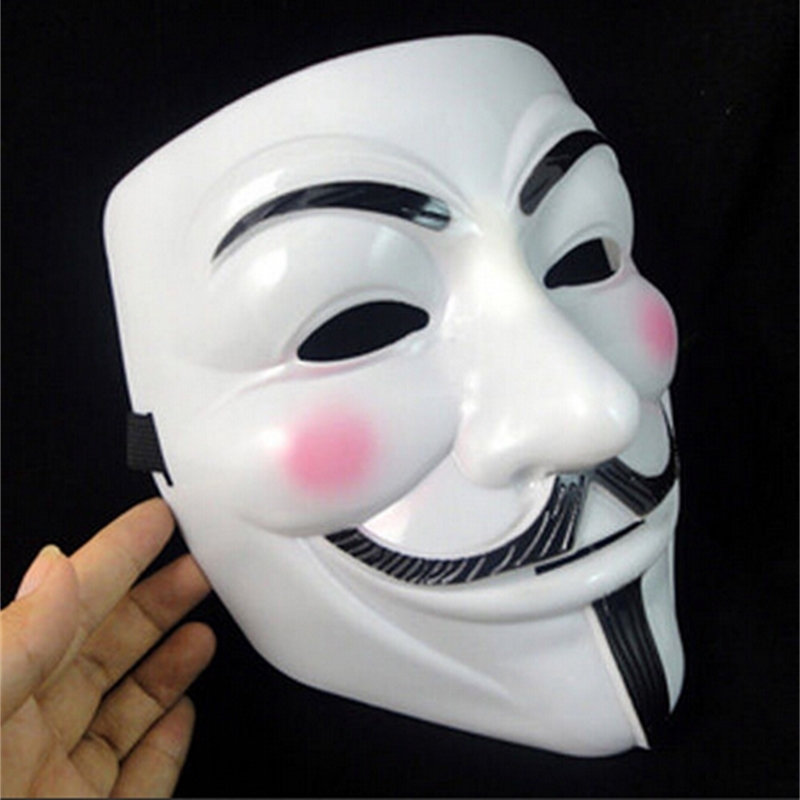 New Halloween Mask Costume Party Cosplay Halloween Party Guy Fawkes v for Vendetta Anonymous Adult Party Mask Decorations
New Halloween Mask Costume Party Cosplay Halloween Party Guy Fawkes v for Vendetta Anonymous Adult Party Mask Decorations