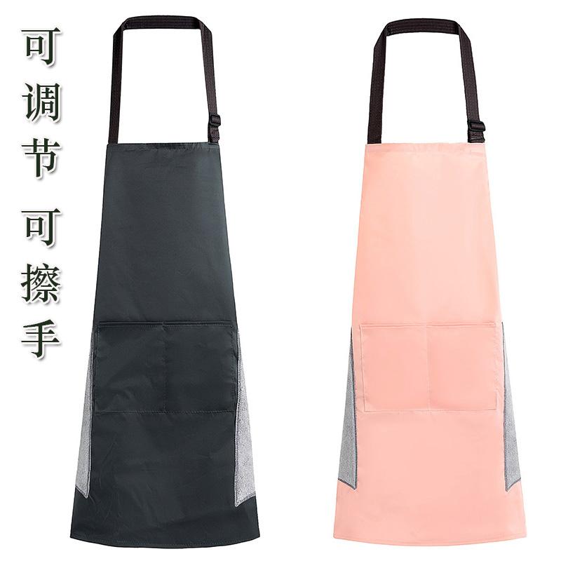 Japanese style good quality adjustable hand wipe apron couple hanging neck style men and women cooking waist waterproof
Japanese style good quality adjustable hand wipe apron couple hanging neck style men and women cooking waist waterproof