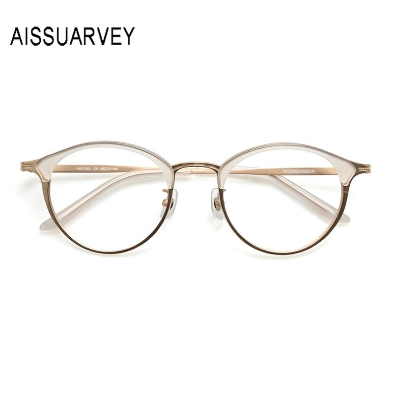 Fashion Sunglasses Frames Designer Metal Optical Eyeglasses Men Glasses Frame Women Retro Vintage Transparent Round Quality Golden
Fashion Sunglasses Frames Designer Metal Optical Eyeglasses Men Glasses Frame Women Retro Vintage Transparent Round Quality Golden