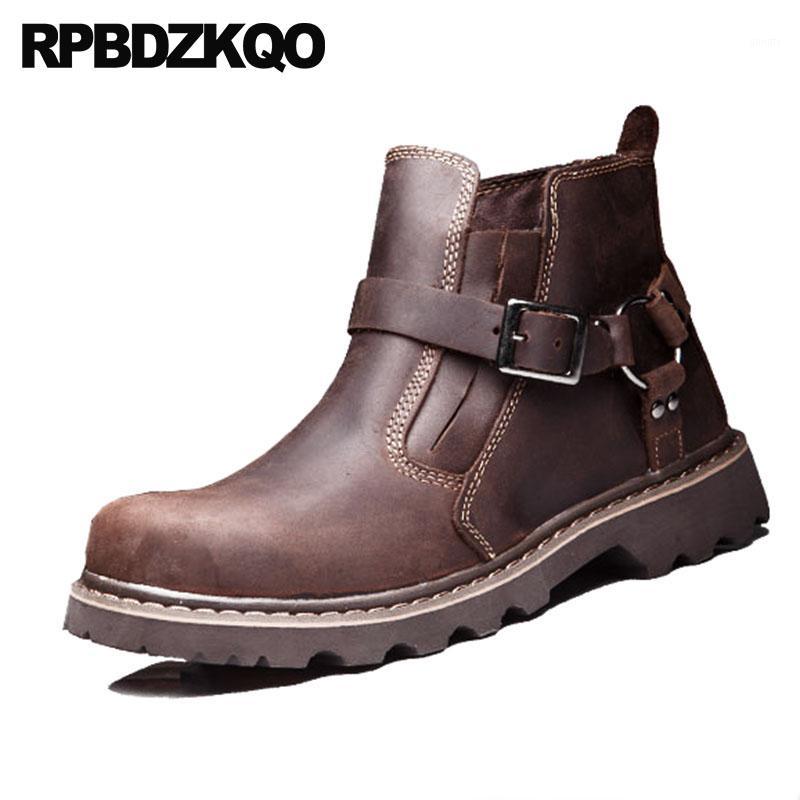 2020 Autumn Ankle Vintage Short Stylish Shoes Harness Booties Winter Men Boots With Fur Fall Brown Full Grain Leather Italian1, Light brown
2020 Autumn Ankle Vintage Short Stylish Shoes Harness Booties Winter Men Boots With Fur Fall Brown Full Grain Leather Italian1, Light brown