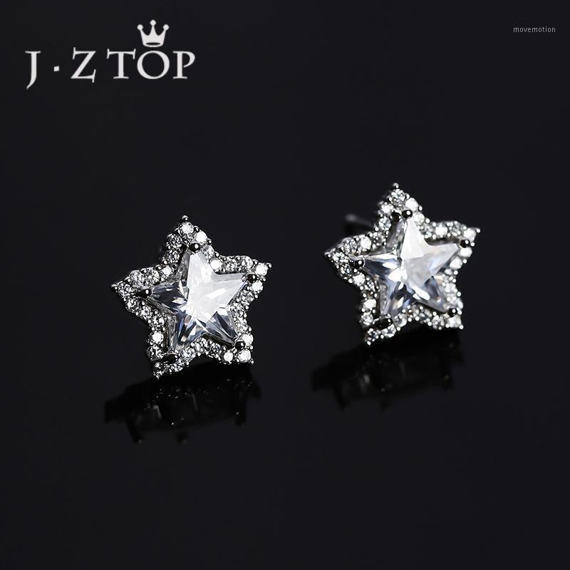 JZTOP Cute Snowflake Zircon Stud Earrings Woman Five Pointed Star Geometry Earrings Fashion Wedding Banquet Jewelry Oorbellen1
JZTOP Cute Snowflake Zircon Stud Earrings Woman Five Pointed Star Geometry Earrings Fashion Wedding Banquet Jewelry Oorbellen1