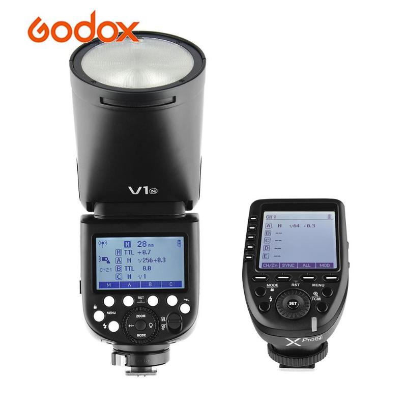 Godox V1N Camera Flash Speedlite Round Head Xpro-N i-TTL Flash Trigger for D5300 D750 Z7 Cameras Wedding Portrait Studio
Godox V1N Camera Flash Speedlite Round Head Xpro-N i-TTL Flash Trigger for D5300 D750 Z7 Cameras Wedding Portrait Studio