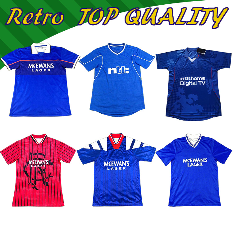 Top quality 92 93 94 95 96 97 99 Glasgow Rangers Retro soccer jerseys 03 87 90 GASCOIGNE ALBERTZ Classic MCCOIST football shirts, Black;yellow
Top quality 92 93 94 95 96 97 99 Glasgow Rangers Retro soccer jerseys 03 87 90 GASCOIGNE ALBERTZ Classic MCCOIST football shirts, Black;yellow