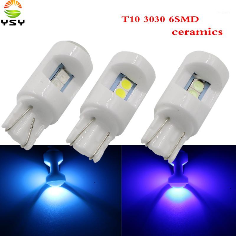 YSY 100X T10 3030 6 LED Car Interior LED W5W 168 Wedge Door Instrument Side Bulb Lamp Car Light Plate Light White/Blue/Red/pink1, As pic
YSY 100X T10 3030 6 LED Car Interior LED W5W 168 Wedge Door Instrument Side Bulb Lamp Car Light Plate Light White/Blue/Red/pink1, As pic