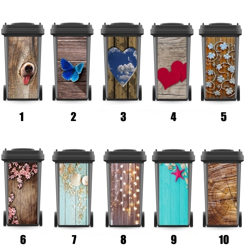 DIY Modern Adhesive Removable Waterproof Sticker Decals Rubbish Bin Sticker Kitchen Accessories 120liter 240liter LJ201130
DIY Modern Adhesive Removable Waterproof Sticker Decals Rubbish Bin Sticker Kitchen Accessories 120liter 240liter LJ201130