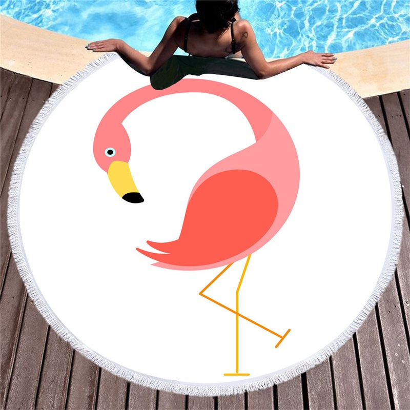 Customizable 150*150cm Flamingo Beach Towel Polyester Tapestry Round Yoga Mat Tassel Beach Shawl Wrap Mat Towels Picnic Cloth BC 138 J2
Customizable 150*150cm Flamingo Beach Towel Polyester Tapestry Round Yoga Mat Tassel Beach Shawl Wrap Mat Towels Picnic Cloth BC 138 J2