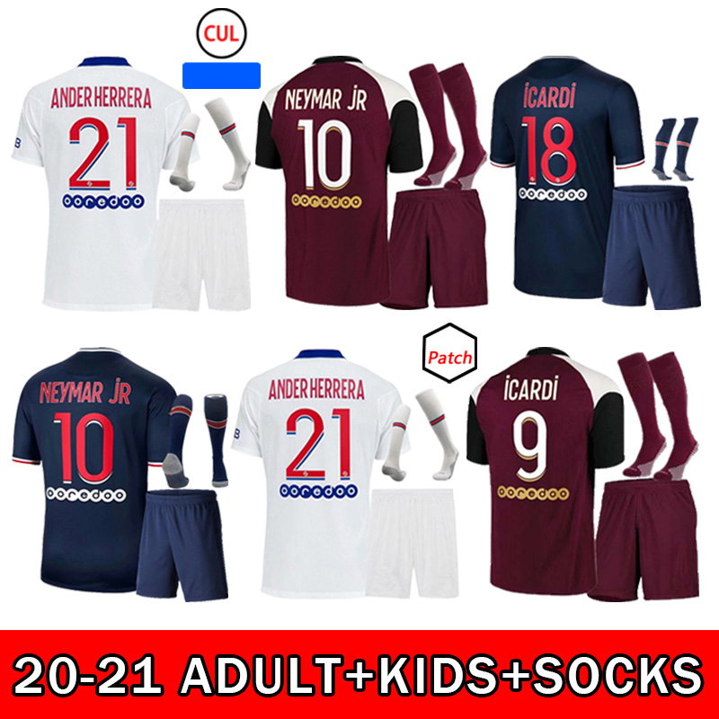 2021 Soccer Jersey MBAPPE NEYMARJR ICARDI DI MARIA CAVANI DRAXLER MARQUINHOS 20 21 High-quality Adult Kids Kit+Socks Football Shirt, Black;yellow
2021 Soccer Jersey MBAPPE NEYMARJR ICARDI DI MARIA CAVANI DRAXLER MARQUINHOS 20 21 High-quality Adult Kids Kit+Socks Football Shirt, Black;yellow