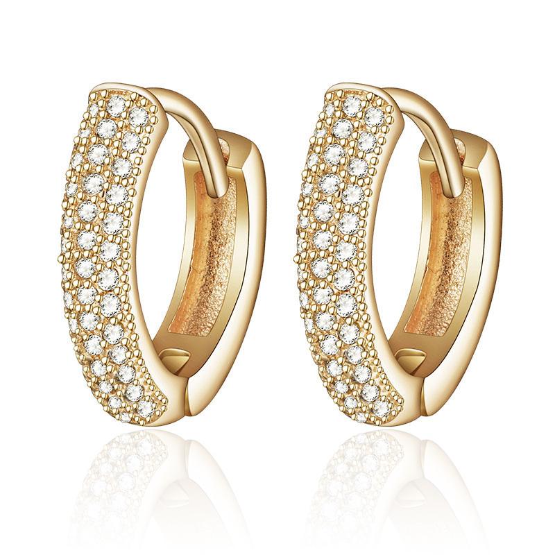 Luxury Gold Small Hoop Earrings for Women Cubic Zirconia CZ Gem Stone Round Circle Earrings Wedding Party Jewelry Gifts
Luxury Gold Small Hoop Earrings for Women Cubic Zirconia CZ Gem Stone Round Circle Earrings Wedding Party Jewelry Gifts