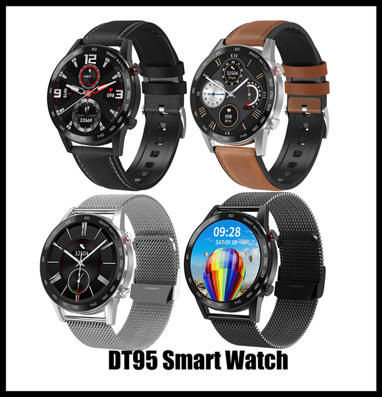 1.3 inch Full Touch Screen DT95 Smart watch For WOMen Bluetooth IP68 waterproof ECG heating speed 360*360 alarm clock sleep Play Music 
1.3 inch Full Touch Screen DT95 Smart watch For WOMen Bluetooth IP68 waterproof ECG heating speed 360*360 alarm clock sleep Play Music