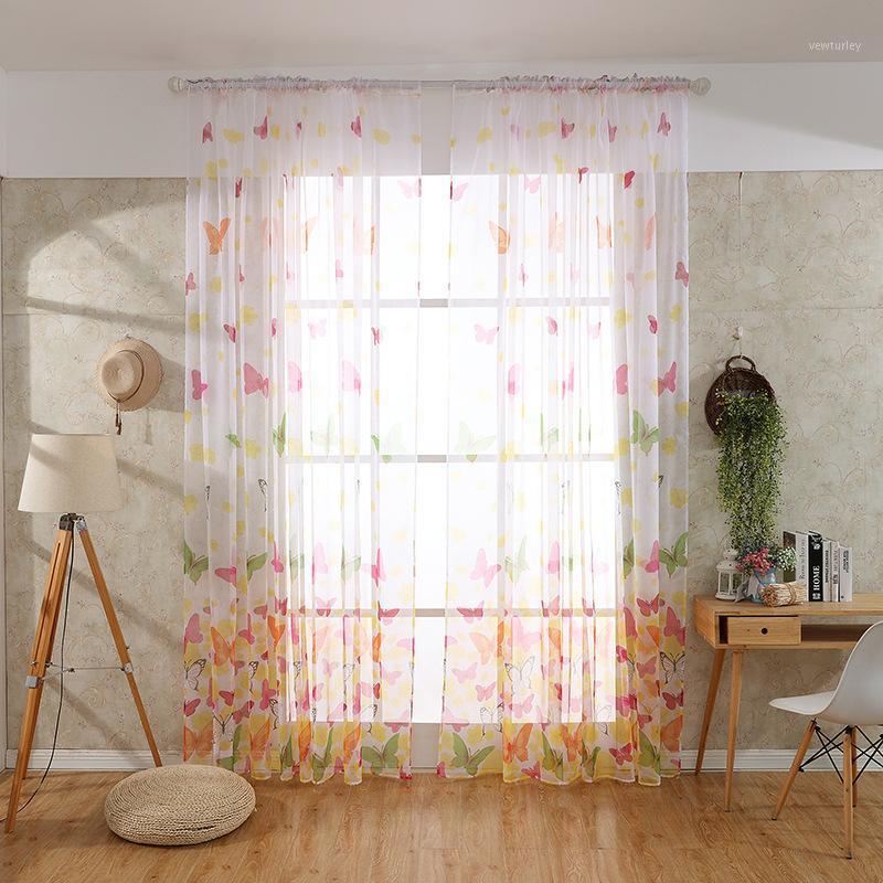 New classical classic Butterfly curtain window screening customize finished products tulle curtain Shade the sun1, As pic
New classical classic Butterfly curtain window screening customize finished products tulle curtain Shade the sun1, As pic