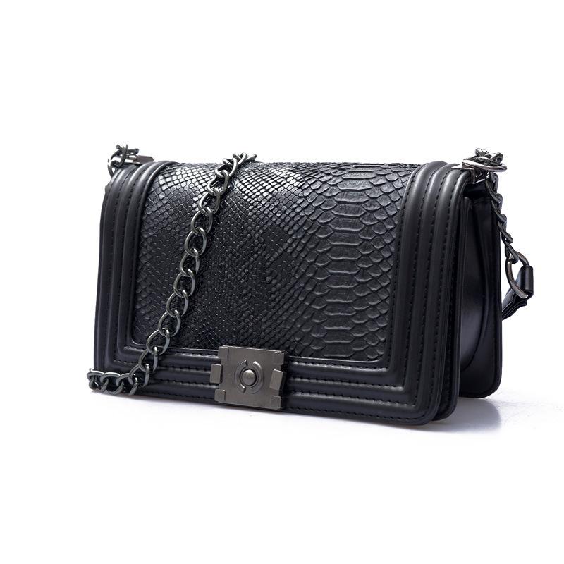 Brand Shoulder Messenger Bags for Women 2021 Ladies Serpentine PU Handbags Female Satchel Bags Luxury Sac Femme Bolsos Mujer, Black
Brand Shoulder Messenger Bags for Women 2021 Ladies Serpentine PU Handbags Female Satchel Bags Luxury Sac Femme Bolsos Mujer, Black