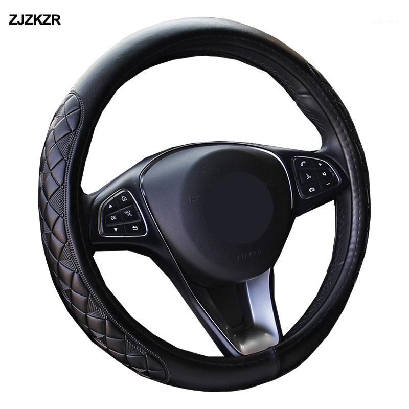 PU Leather Auto Steering Wheel Cover Bus Truck Car For Diameters 36 38 40 42 45 47 50 CM 3D Non-slip Wear-resistant Car Styling1
PU Leather Auto Steering Wheel Cover Bus Truck Car For Diameters 36 38 40 42 45 47 50 CM 3D Non-slip Wear-resistant Car Styling1