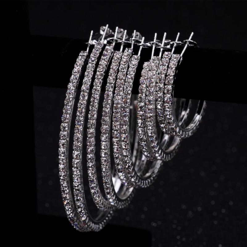 Classic Full crystal Big Circle hoop earrings For women girls diameter 3cm-8cm Big Hoop earring Punk Hip-hop fashion earrings
Classic Full crystal Big Circle hoop earrings For women girls diameter 3cm-8cm Big Hoop earring Punk Hip-hop fashion earrings