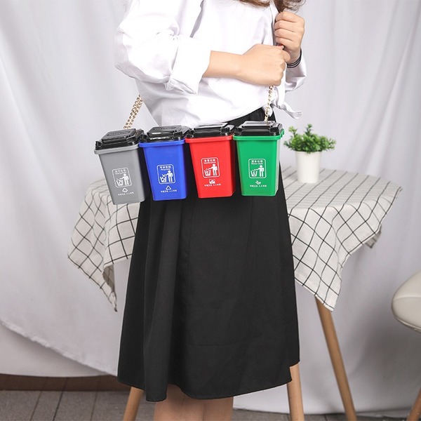 Creative Garbage Can Shoulder Bags Fashion Luxury Handbags Women Bags Designer Vintage ABS Cute Purses And Handbags With Chain
Creative Garbage Can Shoulder Bags Fashion Luxury Handbags Women Bags Designer Vintage ABS Cute Purses And Handbags With Chain