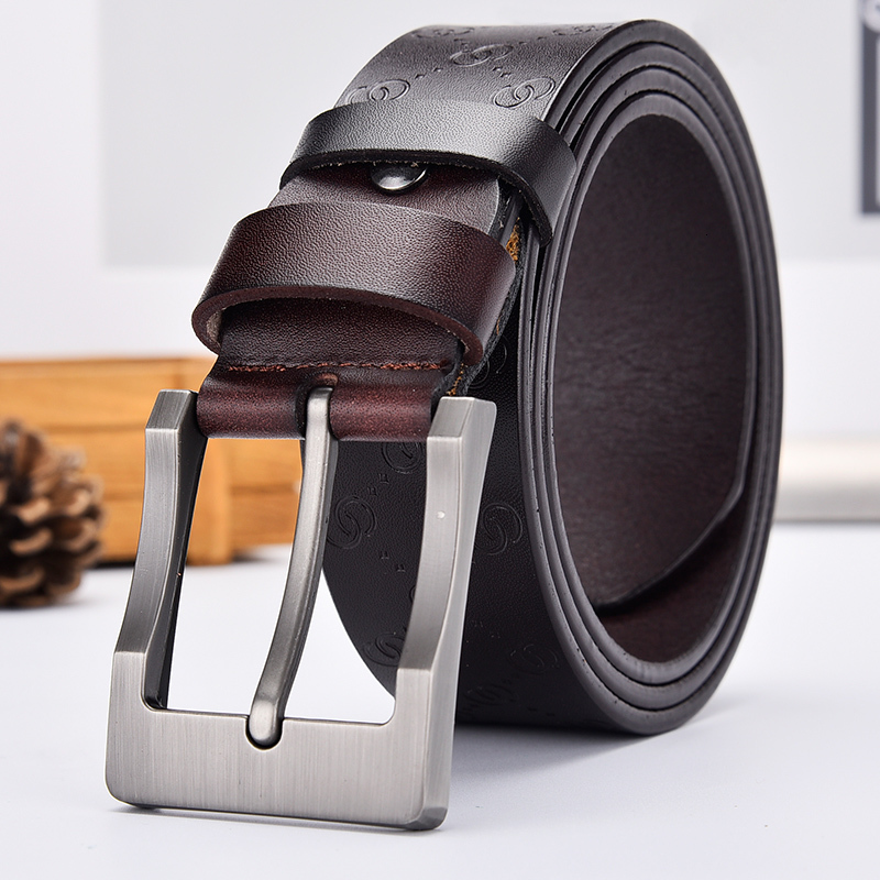 2021 Men Belt High Quality Genuine Leather Designer Cowhide New Mens Business Pattern Pin Buckle Belts 6lyi, Black 
2021 Men Belt High Quality Genuine Leather Designer Cowhide New Mens Business Pattern Pin Buckle Belts 6lyi, Black