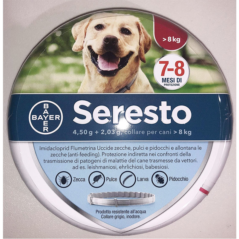 seresto animal Health Flea and Tick Collar Large Dogs Up To 8 Month Flea Tick Collar Anti-mosquito and insect repellent LJ201113
seresto animal Health Flea and Tick Collar Large Dogs Up To 8 Month Flea Tick Collar Anti-mosquito and insect repellent LJ201113