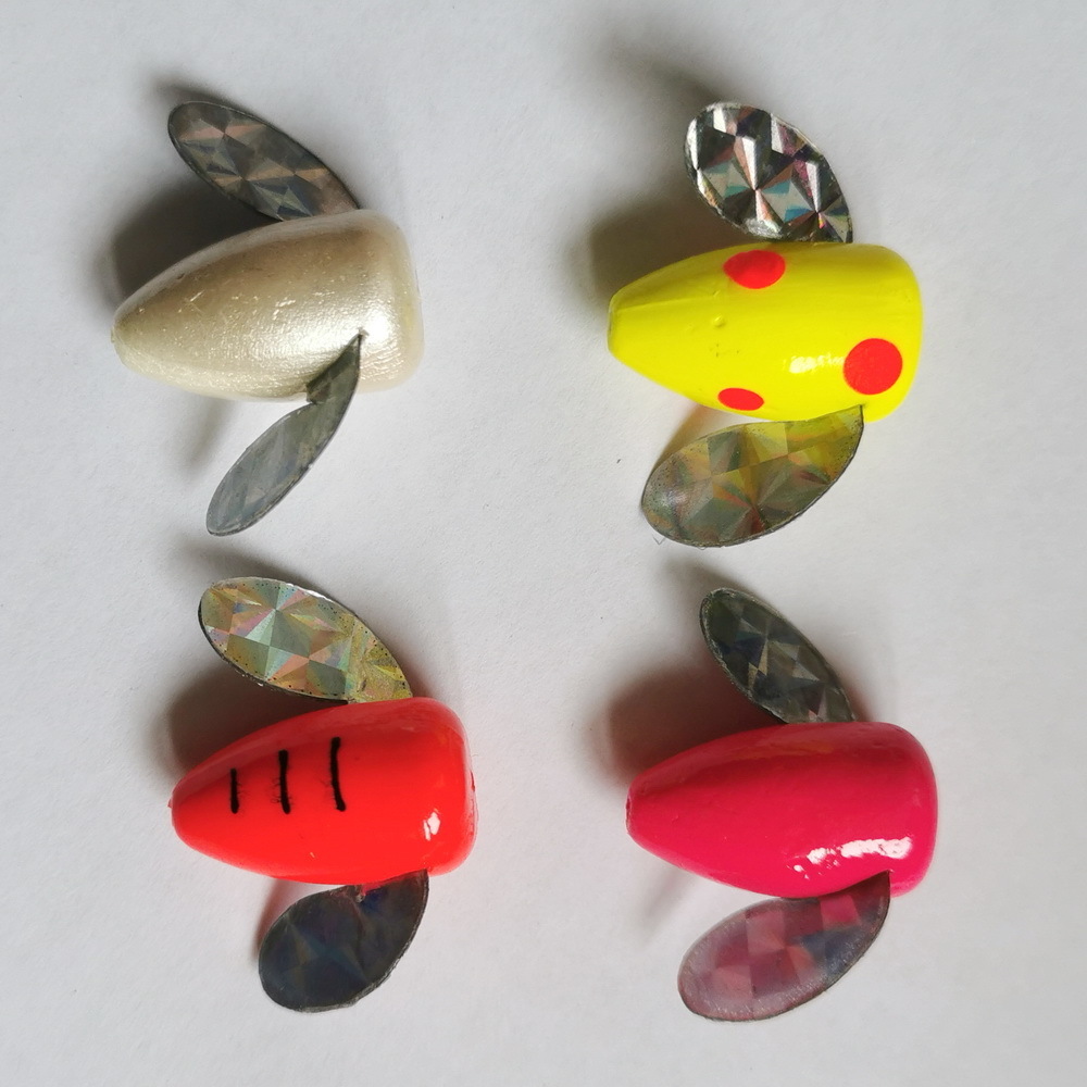 spin-n-glow spin n glo spin and glow FLY SPINNER POPPER LURE Y200827