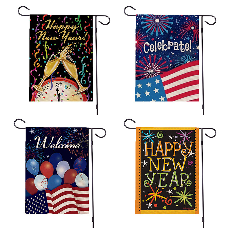 Christmas Garden Flag Santa Claus Snowman Indoor Outdoor Home Decor Flags Winter Happy Festival Household Hanging Flag Decor
Christmas Garden Flag Santa Claus Snowman Indoor Outdoor Home Decor Flags Winter Happy Festival Household Hanging Flag Decor