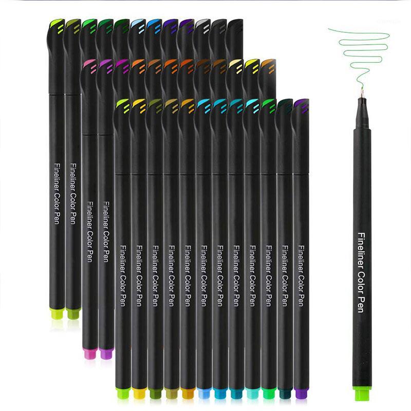 60 Colors Fineliner Pen set 0.4mm Superfine Micron Liner Marker Watercolor coloring Drawing marker Pens school Art Supplies1
60 Colors Fineliner Pen set 0.4mm Superfine Micron Liner Marker Watercolor coloring Drawing marker Pens school Art Supplies1
