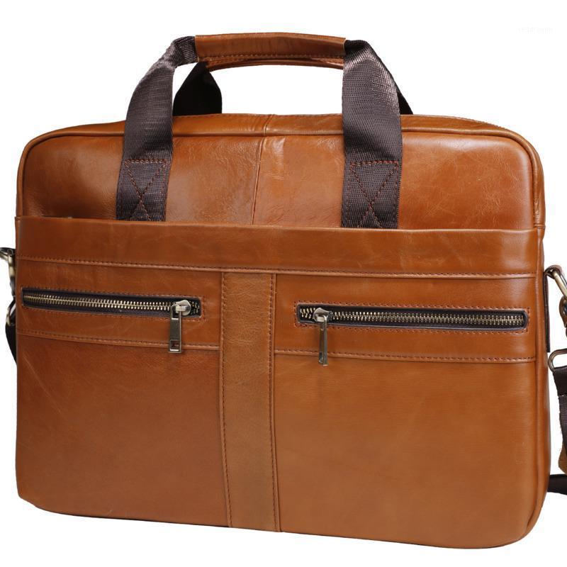New Bag Mens Genuine Leather Briefcase Male Man Laptop Bag Natural Leather For Men Messenger Bags Men Shoulder Crossbody1, Brown 3
New Bag Mens Genuine Leather Briefcase Male Man Laptop Bag Natural Leather For Men Messenger Bags Men Shoulder Crossbody1, Brown 3