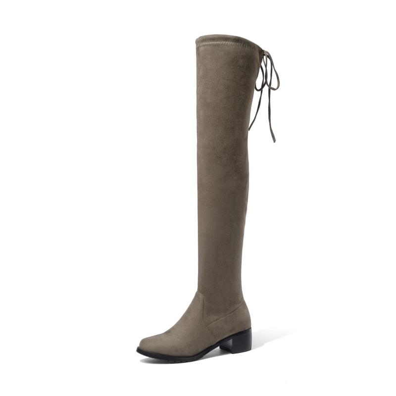 Shoes Woman Flat Boots Sexy Thigh High Heels High Sexy Round Toe Luxury Designer Low Rubber Autumn Over-the-Knee Ladies
Shoes Woman Flat Boots Sexy Thigh High Heels High Sexy Round Toe Luxury Designer Low Rubber Autumn Over-the-Knee Ladies