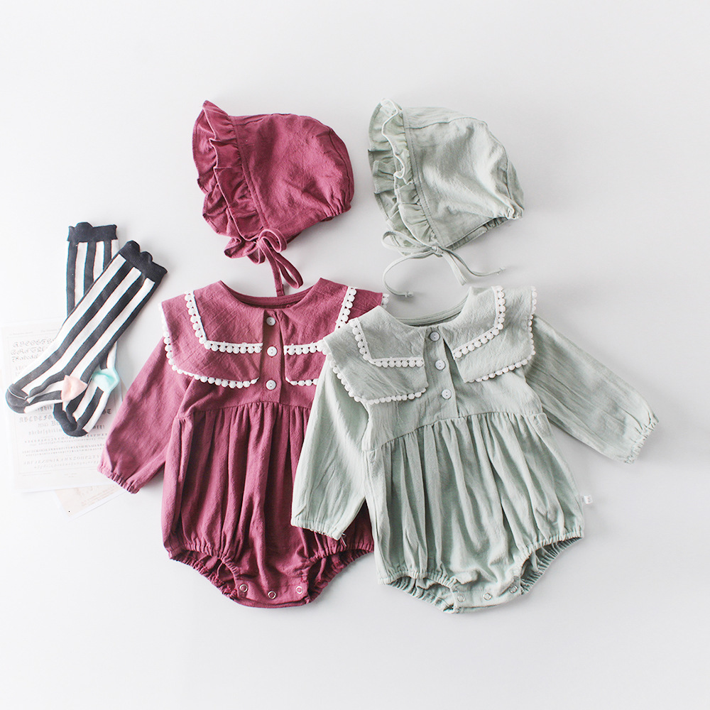 2021 New Cute Bodysuits Autumn Newborn Clothing Baby Jumpsuits Girls Clothes Bebes Body Girl Bodysuit with Hat 0-24m 6zfh, As photo1
2021 New Cute Bodysuits Autumn Newborn Clothing Baby Jumpsuits Girls Clothes Bebes Body Girl Bodysuit with Hat 0-24m 6zfh, As photo1