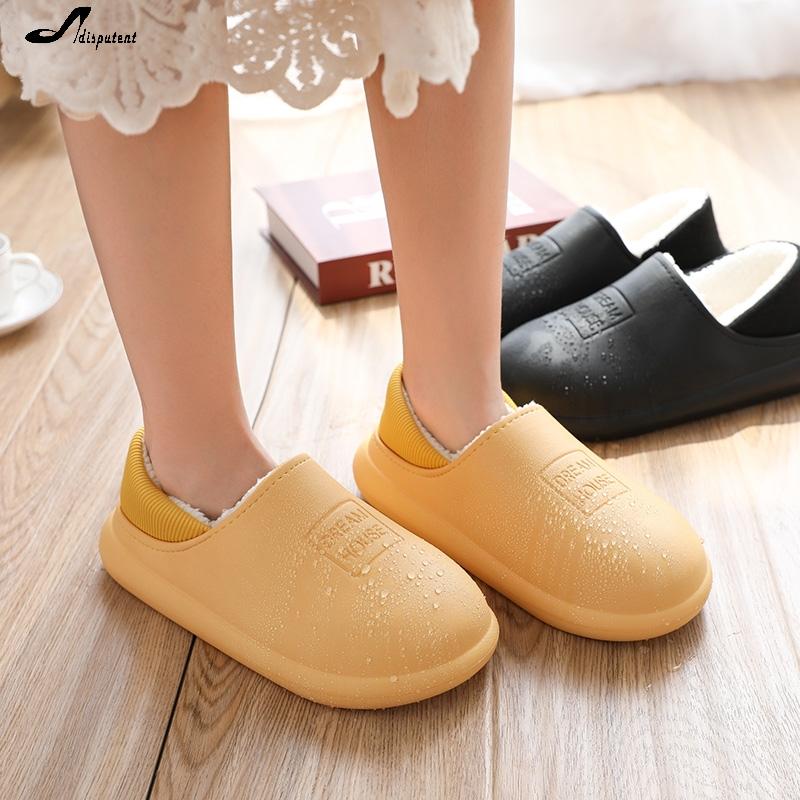 Adisputent 2020 Waterproof Winter Cotton Slippers Female Home Warm Women Shoes Indoor Out Leather Bread With Cotton Shoes, Yellow
Adisputent 2020 Waterproof Winter Cotton Slippers Female Home Warm Women Shoes Indoor Out Leather Bread With Cotton Shoes, Yellow