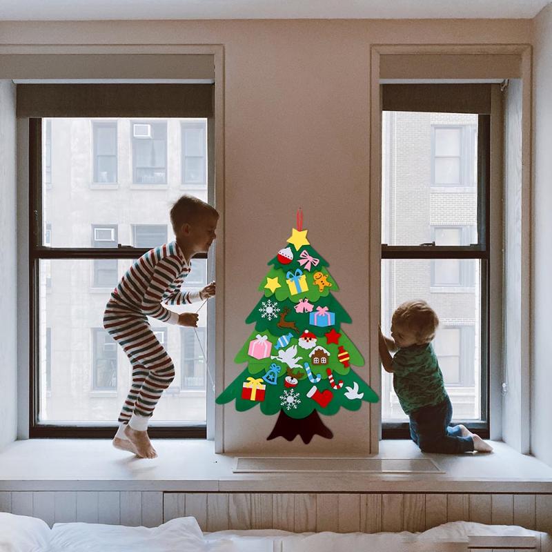 Christmas Ornament Scene Layout Kindergartens DIY Handmade Christmas Tree Ornaments Wall Stickers Shop Wall
Christmas Ornament Scene Layout Kindergartens DIY Handmade Christmas Tree Ornaments Wall Stickers Shop Wall