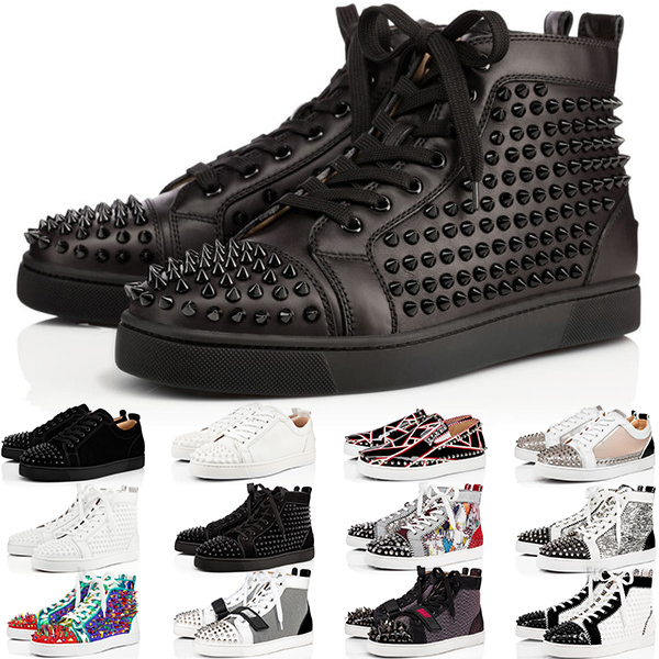 Designer Red Bottoms Casual Shoes men women platform Black White Blue Red Party Couple Dress Leather Sneakers Sports Size 35-47, #24 35-47 
Designer Red Bottoms Casual Shoes men women platform Black White Blue Red Party Couple Dress Leather Sneakers Sports Size 35-47, #24 35-47