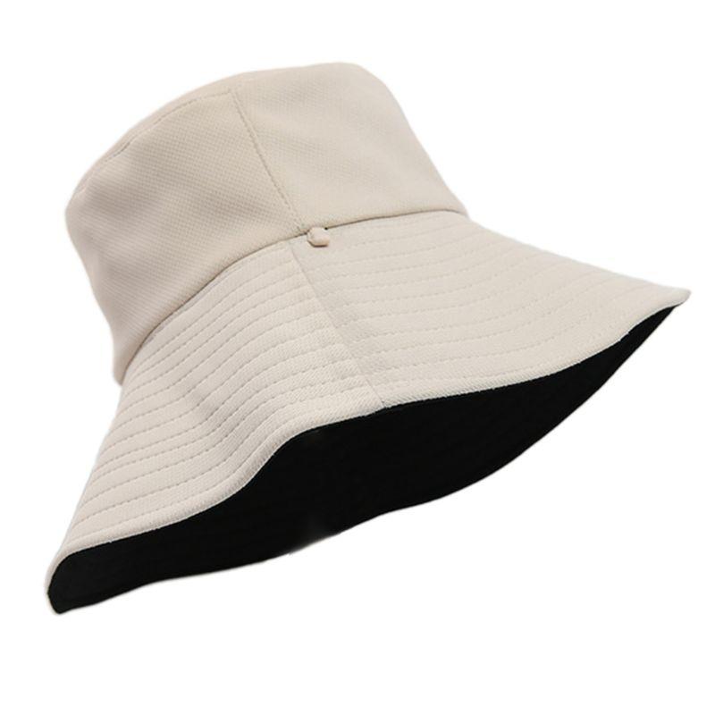 Women Summer Reversible Bucket Hat Double Sides Wear Simple Bright Solid Color Wide Brim Sunscreen Foldable Beach cap
Women Summer Reversible Bucket Hat Double Sides Wear Simple Bright Solid Color Wide Brim Sunscreen Foldable Beach cap