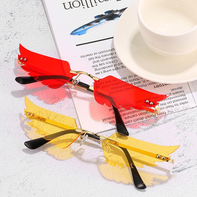Rimless Sunglasses Woman Stylish Sun Glasses for Women Designer Hiphop Trendy Fashion European Uv400 Travel Gafas De Sol Mujer
Rimless Sunglasses Woman Stylish Sun Glasses for Women Designer Hiphop Trendy Fashion European Uv400 Travel Gafas De Sol Mujer