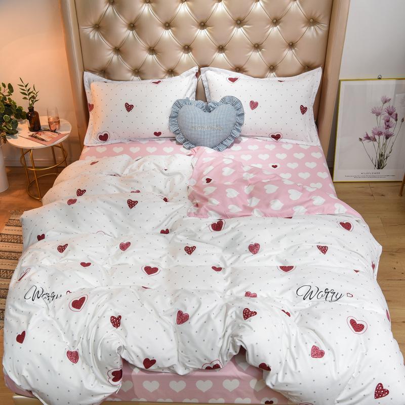 claroom heart comforter bedding sets pink duvet cover set bed sheets and pillowcases queen size FD54#, Style10
claroom heart comforter bedding sets pink duvet cover set bed sheets and pillowcases queen size FD54#, Style10