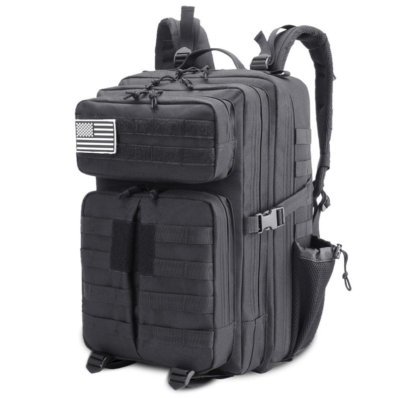 Outdoor 45L Rucksacks Tactical Backpack Assault Pack Army Molle Bug Out Bag Trekking Hiking Hunting Backpacks, Khaki
Outdoor 45L Rucksacks Tactical Backpack Assault Pack Army Molle Bug Out Bag Trekking Hiking Hunting Backpacks, Khaki