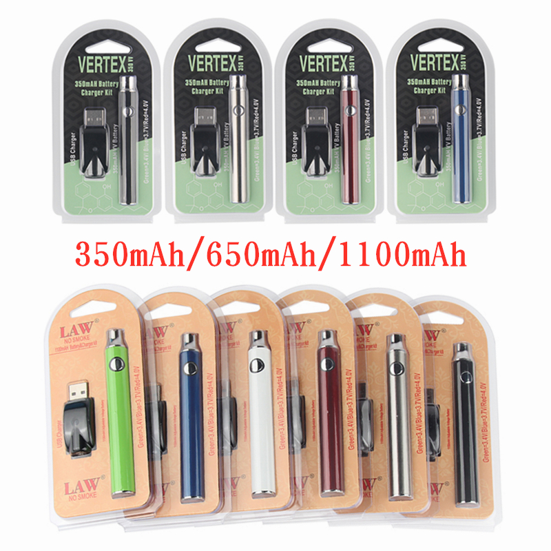 E Cigarette 510 Thread VV Vape Pen Preheating Battery 1100 Adjustable Variable Voltage with USB Chargers for Wax Dab Oil Vaporizer Cartridge
E Cigarette 510 Thread VV Vape Pen Preheating Battery 1100 Adjustable Variable Voltage with USB Chargers for Wax Dab Oil Vaporizer Cartridge