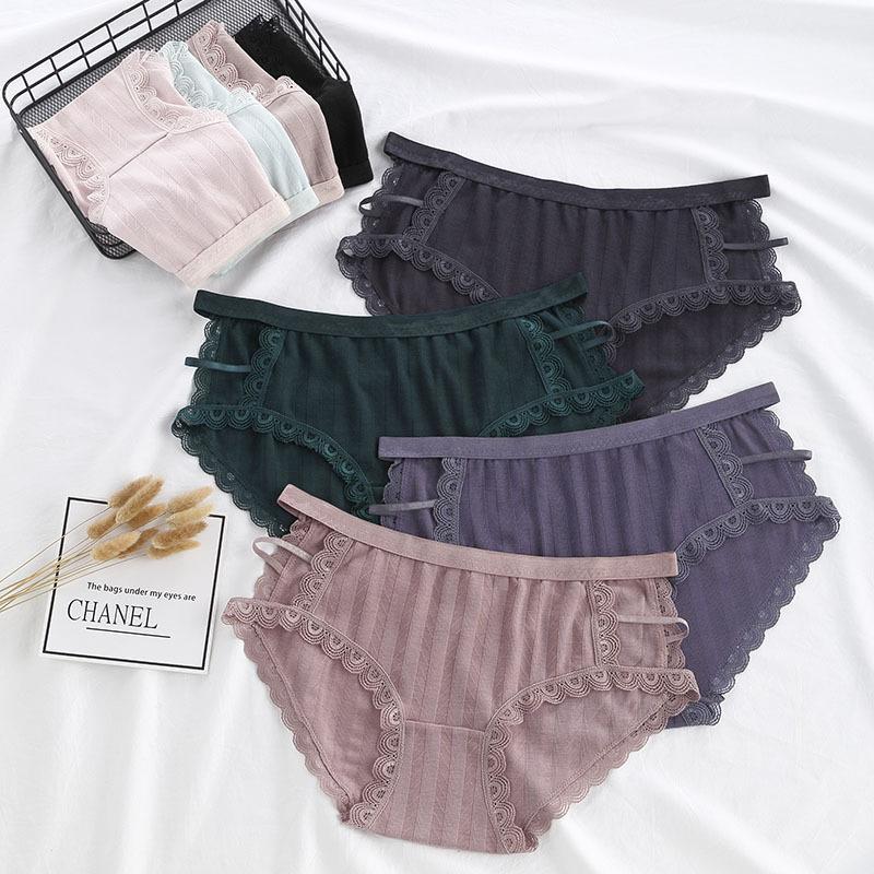 3Pcs Fashion Lace Sexy Panties Comfortable Briefs Seamless Transparent Solid Lingerie Sexi Underwear Women Underpants panti, Black1pcs
3Pcs Fashion Lace Sexy Panties Comfortable Briefs Seamless Transparent Solid Lingerie Sexi Underwear Women Underpants panti, Black1pcs