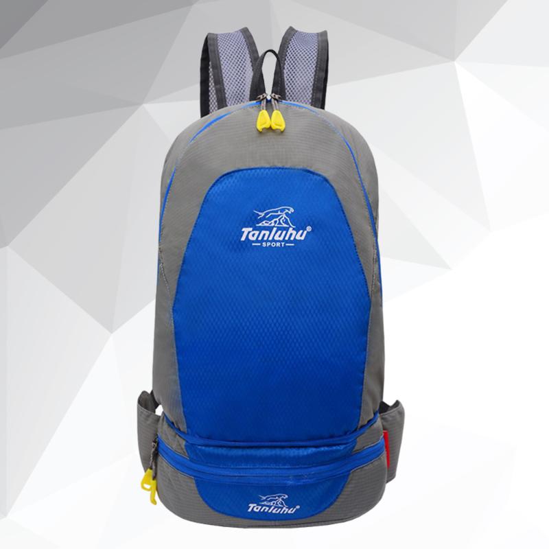 Outdoor Packable Lightweight Backpack Durable Foldable Sports Backpack Daypack for Hiking Camping (Blue, Black
Outdoor Packable Lightweight Backpack Durable Foldable Sports Backpack Daypack for Hiking Camping (Blue, Black