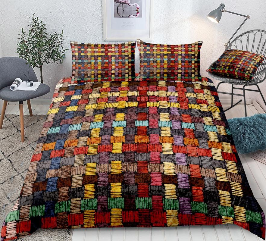 Bohemia Lattice Duvet Pillowcase Cover Adult Teens Bedding Set Dropshipping High Quality Home Textile Exotic Bed Sets, B2
Bohemia Lattice Duvet Pillowcase Cover Adult Teens Bedding Set Dropshipping High Quality Home Textile Exotic Bed Sets, B2