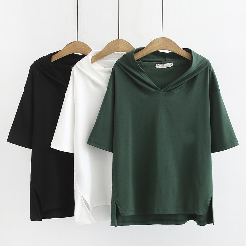 Summer Women Sweatshirts Ladies Hooded Thin Tops Female Short Sleeve Hoodies Plus Size Clothing Casual Fashion Loose S56-829, Black
Summer Women Sweatshirts Ladies Hooded Thin Tops Female Short Sleeve Hoodies Plus Size Clothing Casual Fashion Loose S56-829, Black