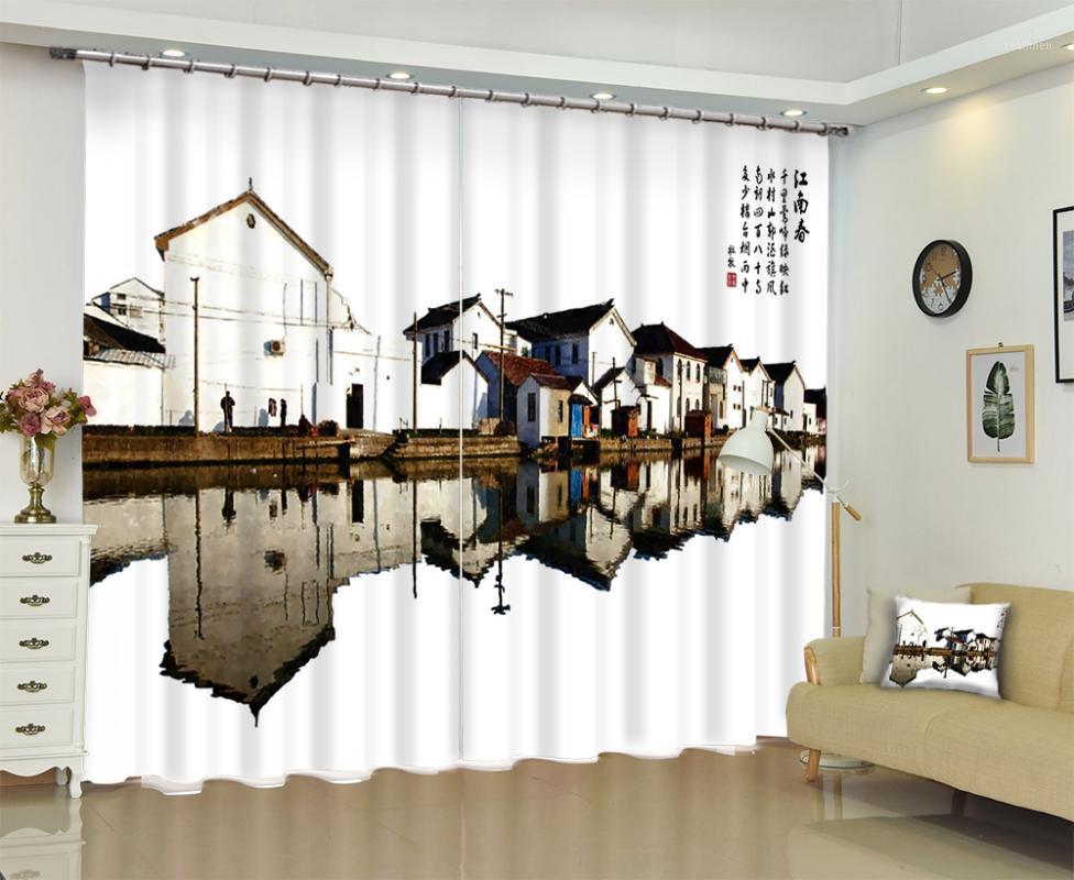 Modern Fashion Chinese House 3D Blackout Window Curtain For Bed room Living room Hotel Office Window Drapes Cortinas Para Sala1
Modern Fashion Chinese House 3D Blackout Window Curtain For Bed room Living room Hotel Office Window Drapes Cortinas Para Sala1
