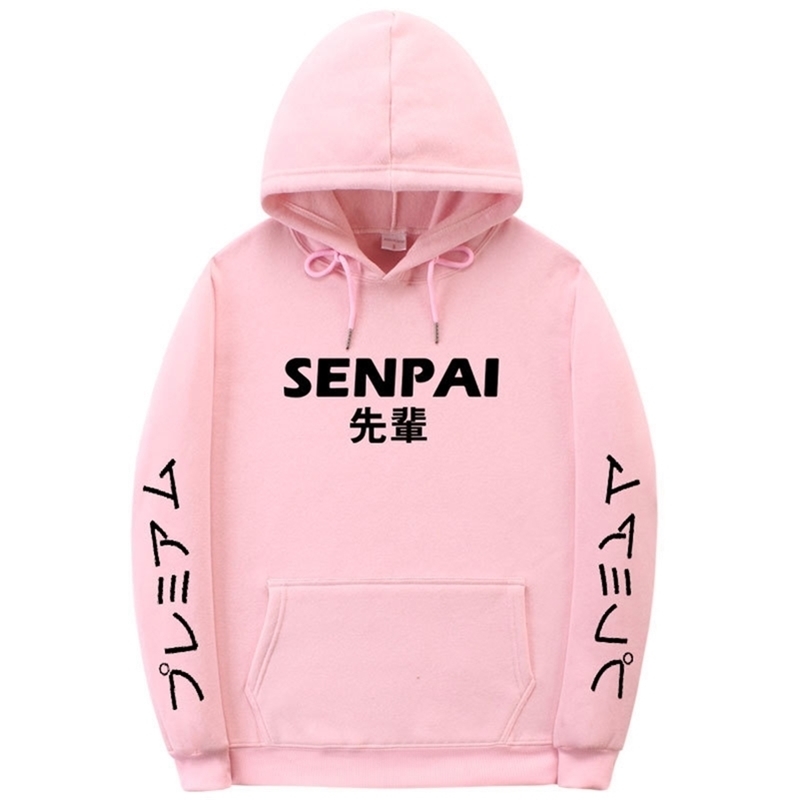 Women Hoodies And Sweatshirts New Arrival Harakuju Letter Print Casual Hooded Pullover Korean Drawstring Pocket Tracksuits LJ201103