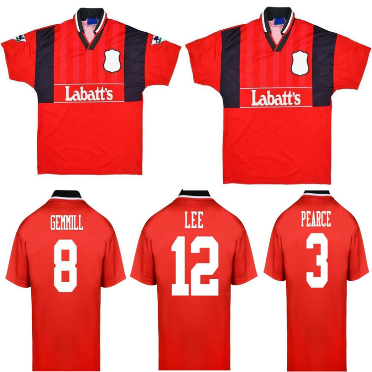 Nottingham Forest Collymore HAALAND retro soccer jersey 94/95 Gemmill BOHINEN HAALAND roy Stuart Pearce classic vintage football shirt, Red
Nottingham Forest Collymore HAALAND retro soccer jersey 94/95 Gemmill BOHINEN HAALAND roy Stuart Pearce classic vintage football shirt, Red