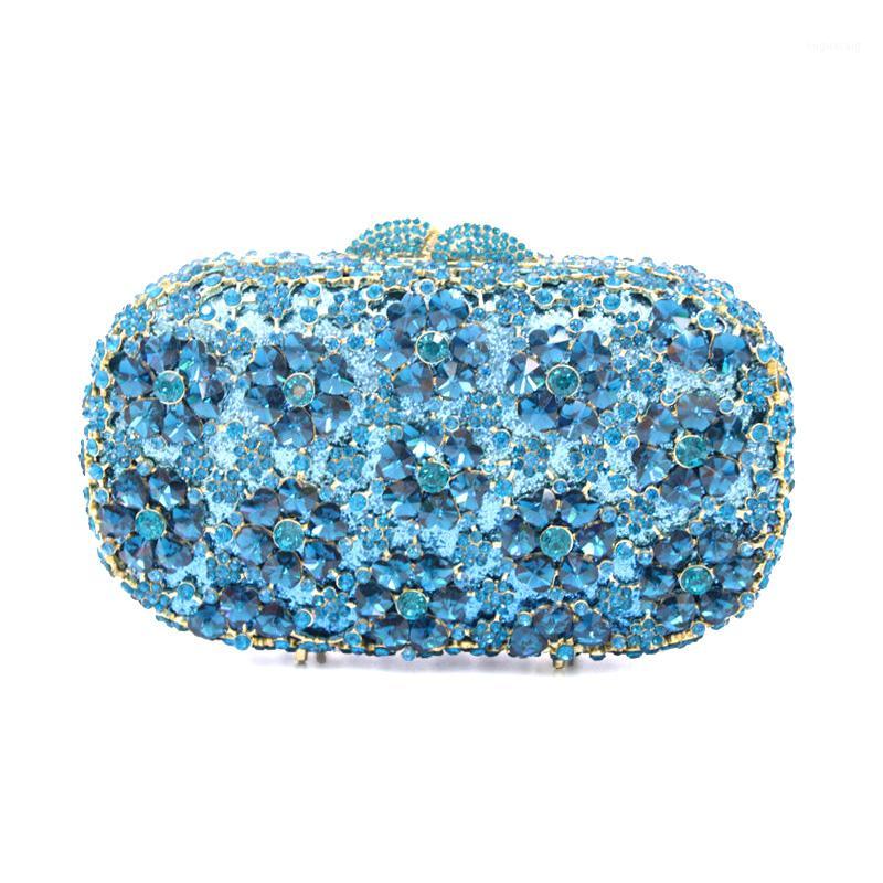 XIYUAN Shinning Metal Hollow gift Box bags Crystal Evening bag Clutch Bags Bridal Purse Wedding Party Clutches Crystal blue1, Color same picture
XIYUAN Shinning Metal Hollow gift Box bags Crystal Evening bag Clutch Bags Bridal Purse Wedding Party Clutches Crystal blue1, Color same picture