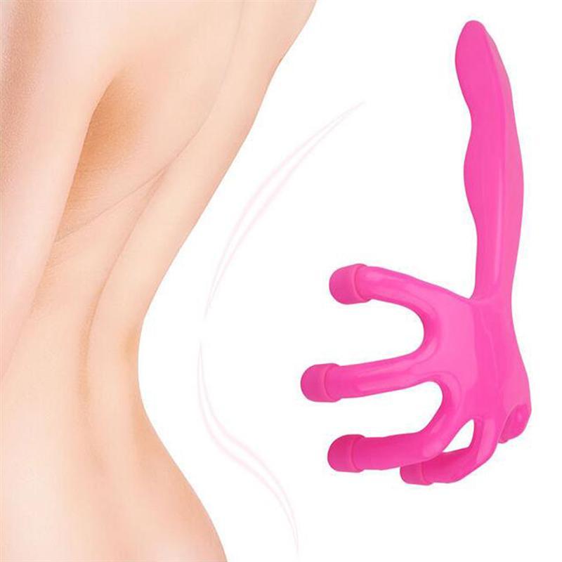 Mini Full-Body Massager Head Massager Back Scratch Tool Five Finger Shape for Home Travel Rosy
Mini Full-Body Massager Head Massager Back Scratch Tool Five Finger Shape for Home Travel Rosy