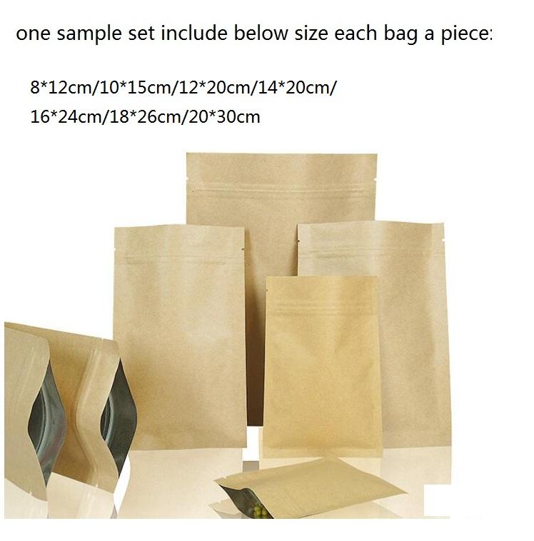7 sizes,kraft paper bag Snack packaging Pouches Grade kraft paper Storage Bags,sample bag,7pcs
7 sizes,kraft paper bag Snack packaging Pouches Grade kraft paper Storage Bags,sample bag,7pcs