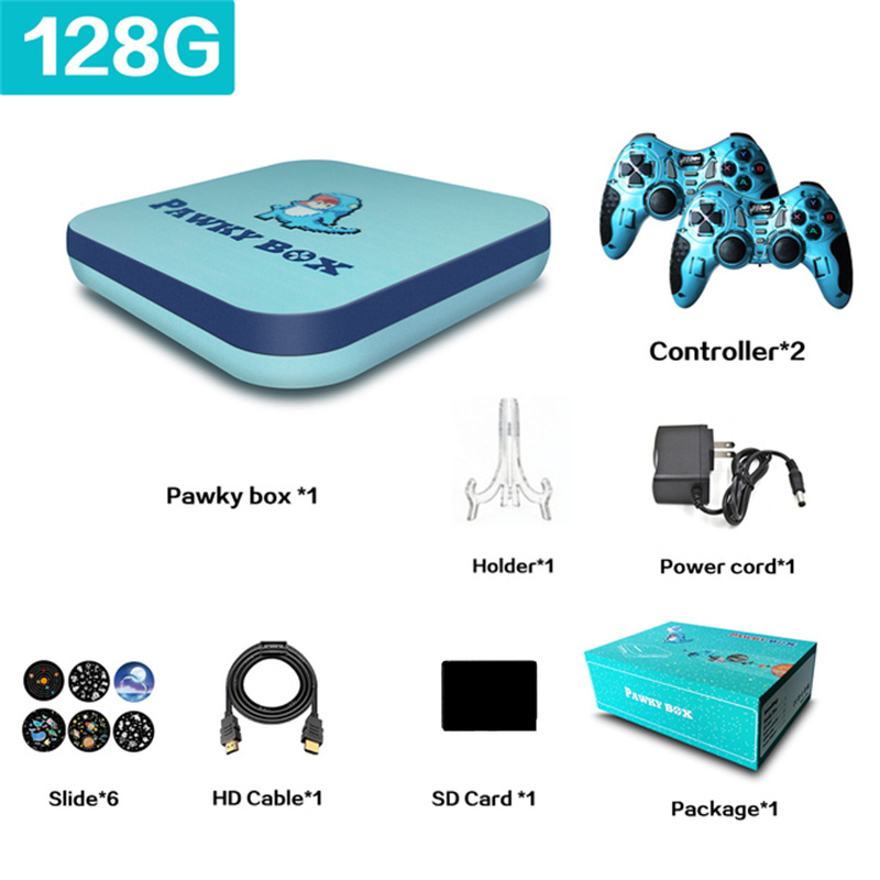 Pawky Box Game Console Nostalgic host for PS1/DC/Naomi 40000+ Games WiFi Mini TV Kid Retro 4K Video Game Player
Pawky Box Game Console Nostalgic host for PS1/DC/Naomi 40000+ Games WiFi Mini TV Kid Retro 4K Video Game Player