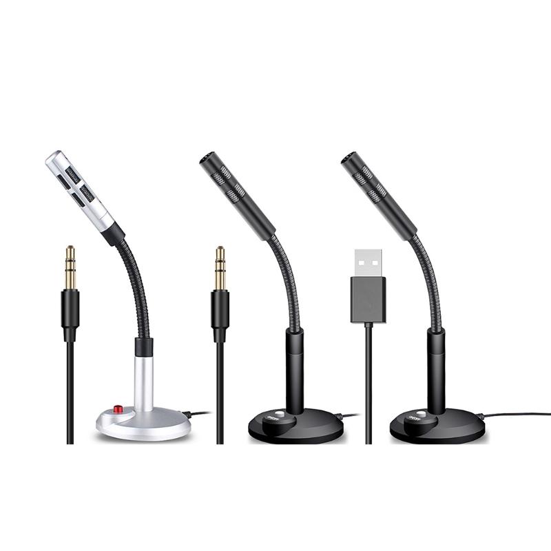 Omnidirectional Microphone High Sensitivity USB Mic for Desktop PC Accessories
Omnidirectional Microphone High Sensitivity USB Mic for Desktop PC Accessories