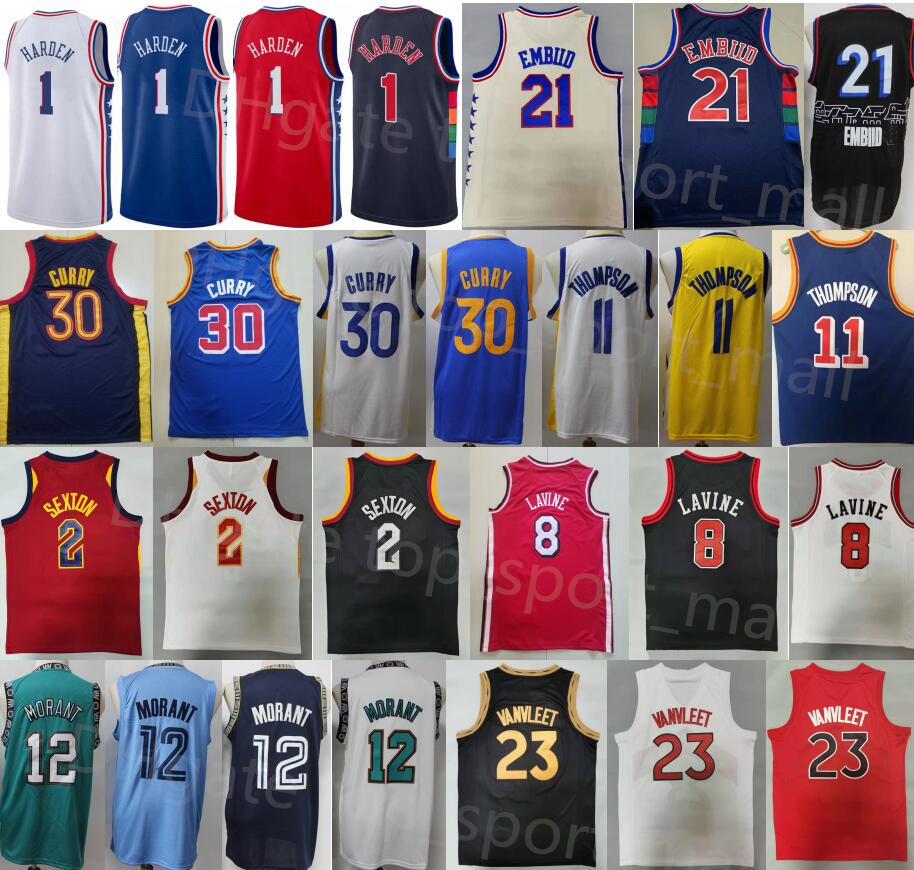 Stitched Good Basketball James Harden Jersey 1 Joel Embiid 21 Stephen Curry 30 Klay Thompson 11 Fred VanVleet 23 Ja Morant 12 Collin Sexton 2 Zach LaVine Man City Earned, Photo h
Stitched Good Basketball James Harden Jersey 1 Joel Embiid 21 Stephen Curry 30 Klay Thompson 11 Fred VanVleet 23 Ja Morant 12 Collin Sexton 2 Zach LaVine Man City Earned, Photo h