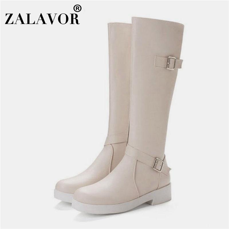ZALAVOR 2020 Simple Winter Woman Knee High Boots Zipper Buckle Fashion Flats Straight Boots Stylish Motorcycle Size 33-43, Beige
ZALAVOR 2020 Simple Winter Woman Knee High Boots Zipper Buckle Fashion Flats Straight Boots Stylish Motorcycle Size 33-43, Beige