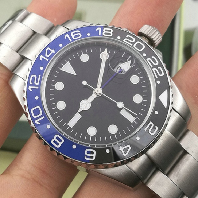 Fashion Ceramic Bezel luxury Mens Mechanical SS 2813 Automatic Movement GMT Watch Sports Self-wind men Watches designer Wristwatches Btime, Original box
Fashion Ceramic Bezel luxury Mens Mechanical SS 2813 Automatic Movement GMT Watch Sports Self-wind men Watches designer Wristwatches Btime, Original box